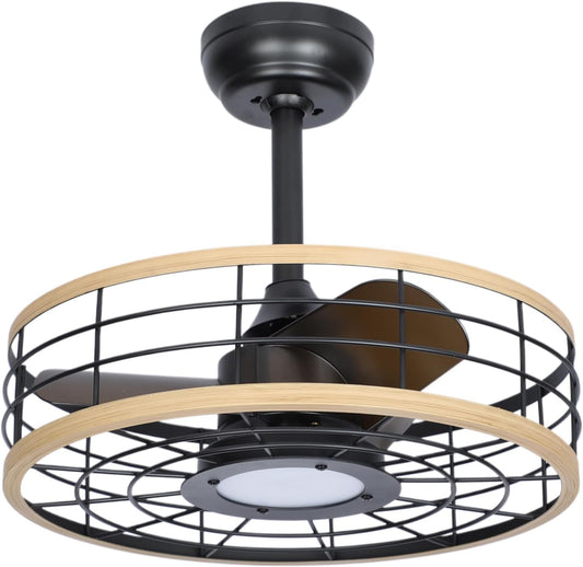 Low Profile Ceiling Fan with Lights and Remote