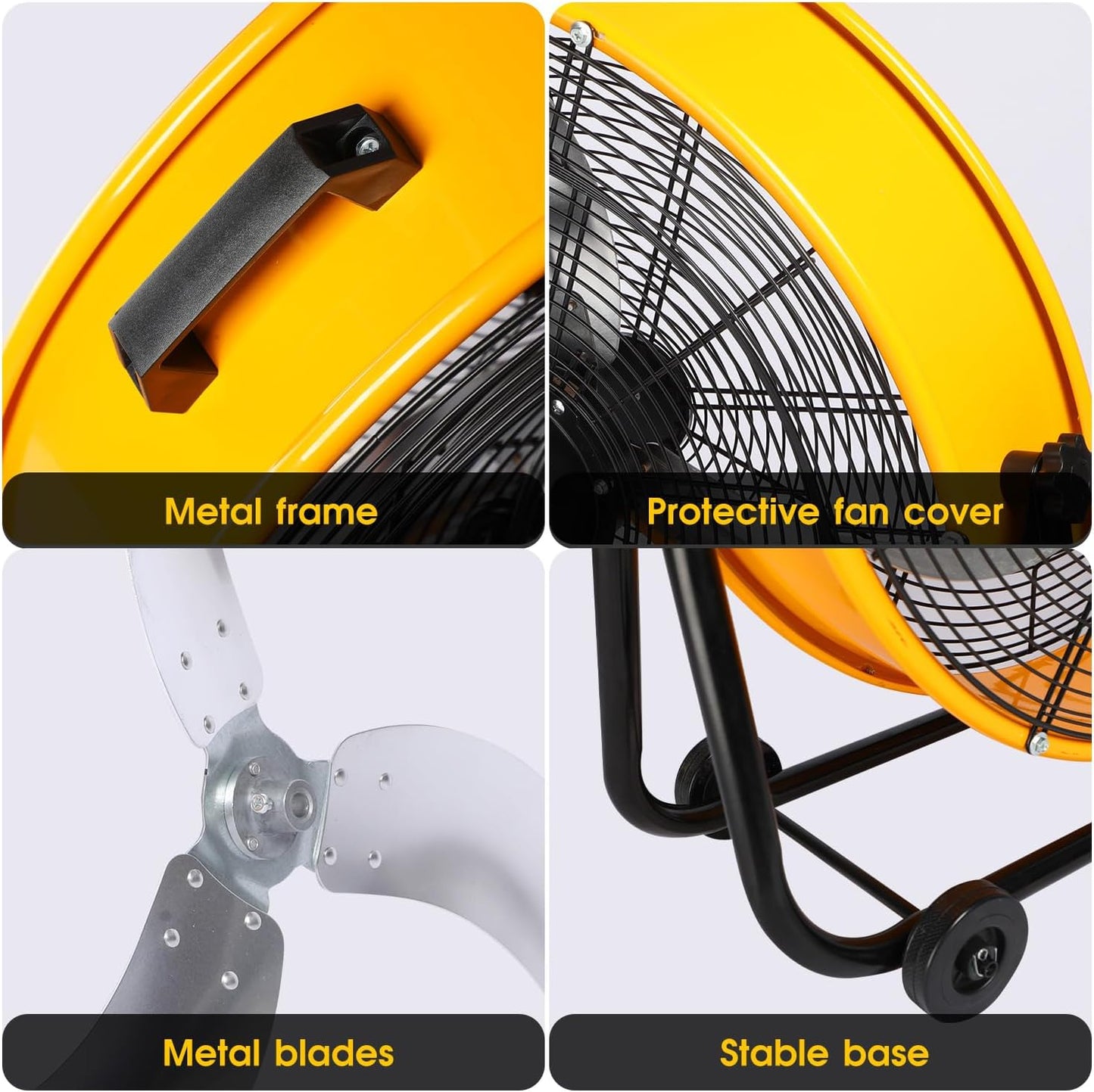 Heavy Duty Metal Drum Fan