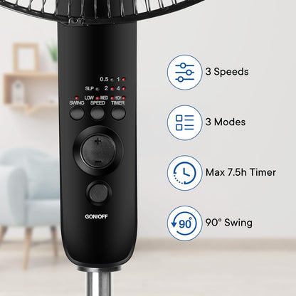 Oscillating Pedestal Stand Fan