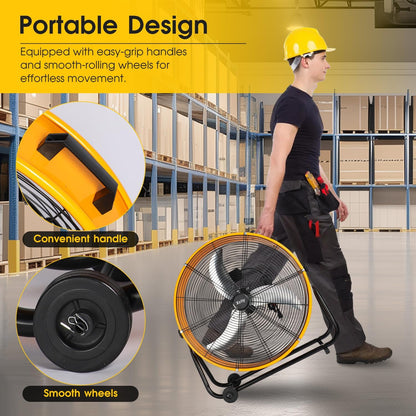 Heavy Duty Metal Drum Fan